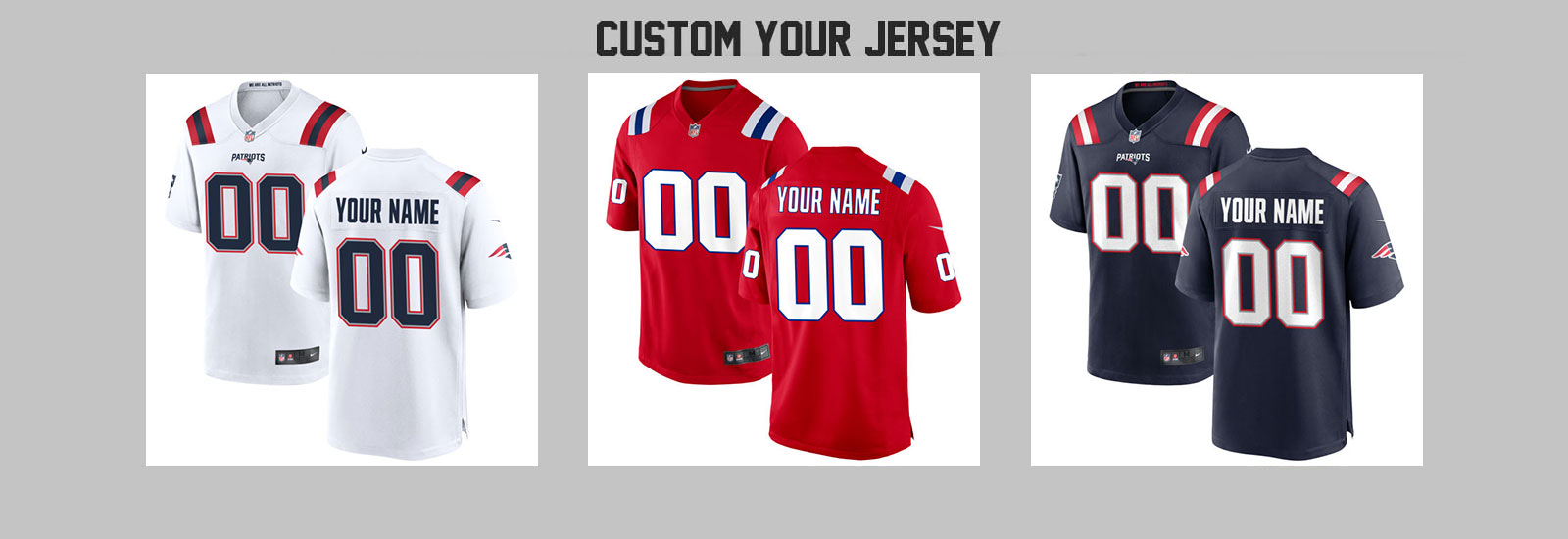 Patriots customized jersey